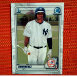 2020 Bowman #BPC-8 Jasson Dominguez - New York Yankees (Chrome)