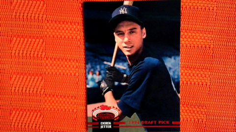 2021 Stadium Club Derek Jeter “Jetter’ Error RED Foil Parallel