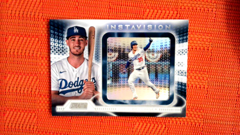 Cody Bellinger 2021 Stadium Club #IR-CBE Instavision SP Los Angeles Dodgers
