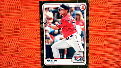 Alex Kirilloff *Camo* 2020 Bowman Parallel BP-80 Minnesota Twins MLB
