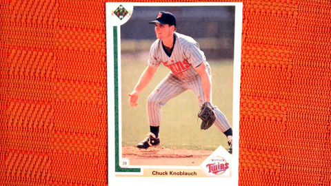 1991 Upper Deck Chuck Knoblauch # 40 RC ( See Scans)