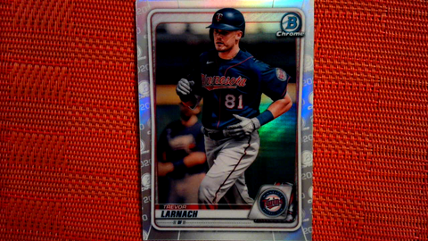2020 BOWMAN DRAFT CHROME BASE REFRACTOR #BD-102 TREVOR LARNACH TWINS