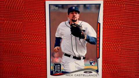 2014 Topps #195 Nick Castellanos RC Rookie Card Detroit Tigers