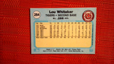 1982 Fleer Baseball Card #284 Lou Whitaker ( See Scans)