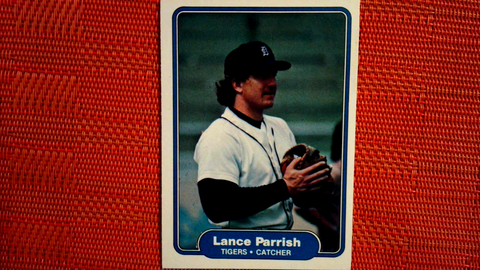 1982 Fleer Baseball Card #276 Lance Parrish ( See Scans)