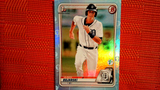2020 Bowman 1st Edition Ulrich Bojarski #BFE-14 SKY BLUE FOIL Tigers