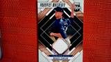 2020 Elite Extra Edition Brady Singer Prospect Material Card #PM-BS Kansas City