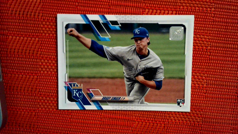 2021 Topps Series-1 #169 Brady Singer Kansas City Royals RC