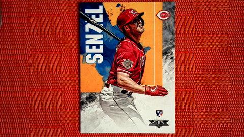 2019 TOPPS FIRE BASEBALL NICK SENZEL RC #97  REDS