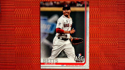 2019 Topps Update #US151 Mookie Betts Red Sox