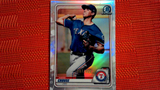 2020 Bowman Chrome Prospects Refractors #BCP-119 Hans Crouse Rangers RC /499