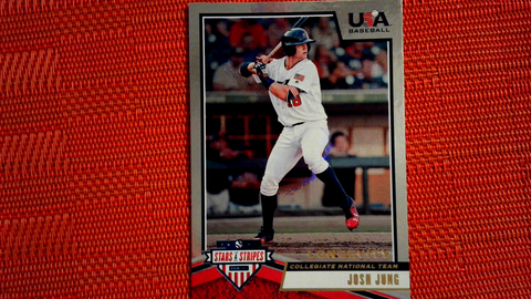 2019 USA Baseball Stars and Stripes Longevity #94 Josh Jung Rangers