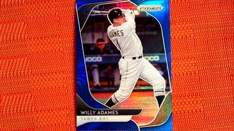 Willy Adames 2020 Prizm Blue #5 Rays