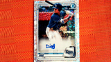 2020 Bowman Chrome JHON DIAZ #CPA-JDI Rookie RC Sparkle Refractor Auto /299 Rays