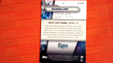 2019 Topps Finest #37 Brandon Lowe ( Refractor) RC - Tampa Boay Rays