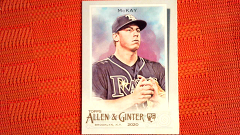 2020 ALLEN AND GINTER BRENDAN MCKAY ROOKIE CARD# 207