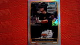 2012 BOWMAN CHROME DRAFT REFRACTOR #BDPP43 WYATT MATHISEN