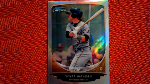 2013 Bowman Chrome Prospects Refractors #BCP87 Wyatt Mathisen /500