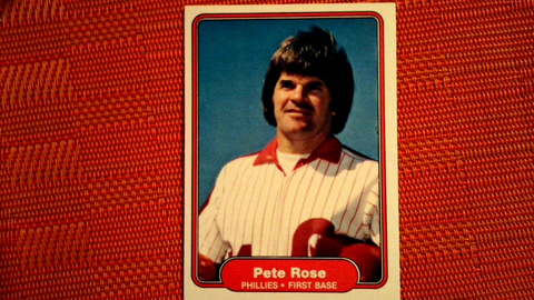 1982 Fleer Pete Rose Baseball Card #256 Philadelphia Phillies ( See Scans)