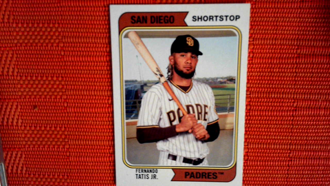 Fernando Tatis Jr 2020 Topps Archives #185 San Diego Padres