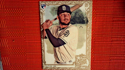 2019 Topps Allen & Ginter Gold Hot Box Fernando Tatis Jr MINT San Diego Padres