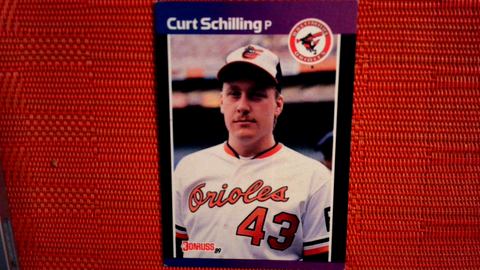 1989 Donruss #635 Curt Schilling Rookie Card (See Scans)