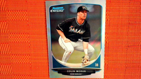2013 Bowman Chrome Draft Picks Colin Moran REFRACTOR Rookie RC - 1st Card