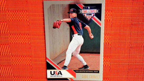 CADE CAVALLI 2020 Panini USA Stars & Stripes Retail Foil Base No. 21