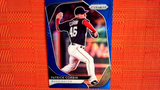 2020 Prizm Tier II Blue Prizm Patrick Corbin - Washington Nationals #187
