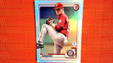 2020 Bowman 1st Edition BFE-24 Mason Denaburg Sky Blue Foil
