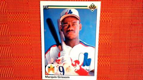 1990 Upper Deck Marquis Grissom - Expos Rookie No. 9 RC (See Scan)