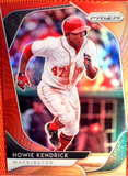 2020 Prizm Red-Orange #11 Howie Kendrick - Washington National