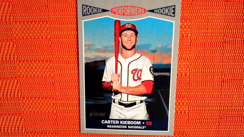 2019 Topps Heritage Rookie Performers #RP-15 Carter Kieboom