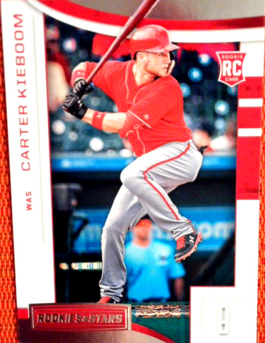 2019 Panini Rookies & Stars Carter Kieboom Rookie Card Nationals