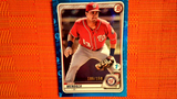 2020 Bowman 1st Edition Drew Mendoza Blue Foil Parallel (1st Bowman Card) /150