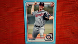 Jackson Rutledge 2020 Bowman 1st Bowman SKY BLUE Parallel prospect /499