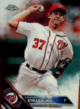 2016 Topps Chrome Stephen Strasburg Washington Nationals #40