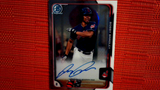 2015 Bowman Chrome Prospects Auto #BCAP-BB Bobby Bradley RC Rookie Mint Indians