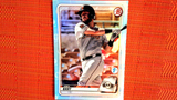 2020 Bowman 1st Edition San Francisco Giants Joey Bart Sky Blue Parallel