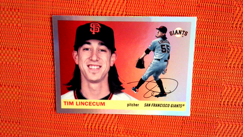 2020 Topps Archives Mega Box Foil #35 Tim Lincecum