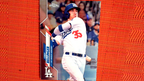 2020 Topps Chrome Cody Bellinger #77 Los Angeles Dodgers