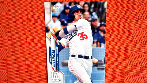 2020 Topps Team Set Card Los Angeles Dodgers LAD-1 Cody Bellinger Dodgers