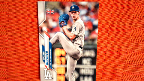 2020 Topps UK Edition Exclusive Walker Buehler Los Angeles Dodgers 152