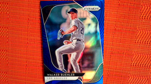 2020 Panini Prizm Blue Refractor Parallel #200 WALKER BUEHLER Dodgers