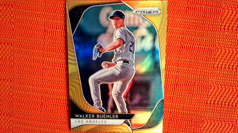 2020 Panini Prizm Tier II Gold 3/10 Walker Buehler #200