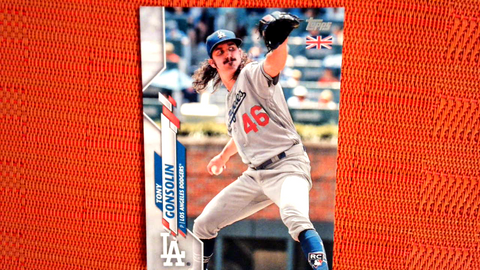 2020 Topps UK Edition Tony Gonsolin #70 Rookie