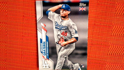 2020 Topps UK Edition #155 Brusdar Graterol Los Angeles Dodgers RC