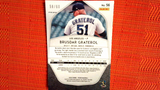 Brusdar Graterol 2020 Panini Prizm Blue Wave SP/60 LA Dodgers Rookie Card RC #56