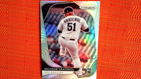 Brusdar Graterol 2020 Panini Prizm Silver Prizm Rookie #56 Los Angeles Dodgers