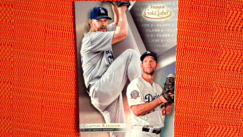 CLAYTON KERSHAW 2018 TOPPS GOLD LABEL #52 LOS ANGELES DODGER